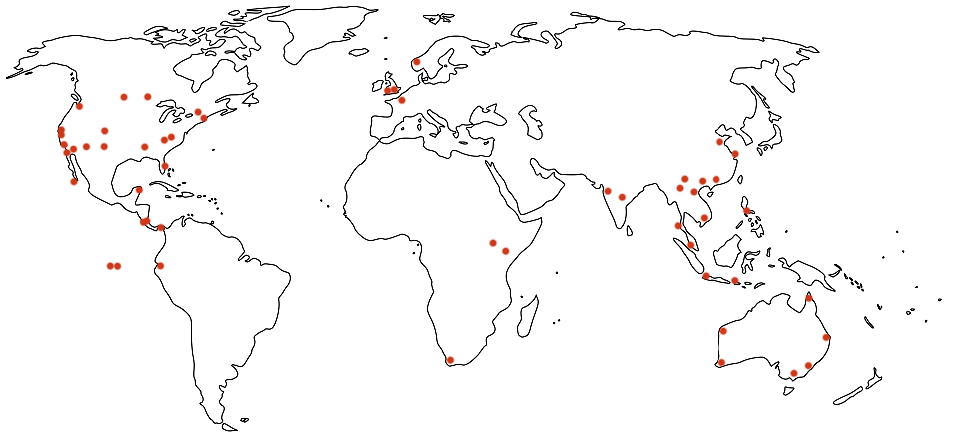 MXE Films Work Locations